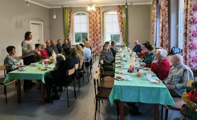 Spotkanie wigilijne DFK w Chobiu